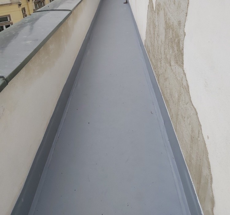 Dokončená pochozí terasa
